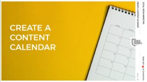 Creating a Content Calendar - Social Media Marketing by Growth Hacking University and GrowthGirls